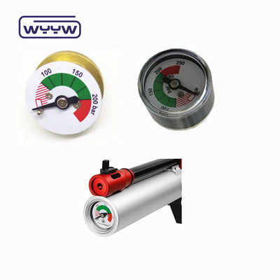 22 mm-41 mm Dimensione nominale Display analogo Mini manometro 1/8''G /NPT/M Thread Wide Compatibility