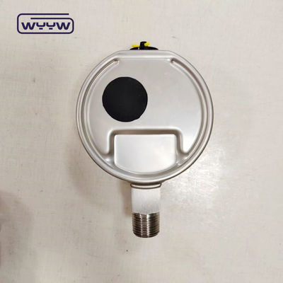 Manometro con attacco a baionetta Ss304, filettatura ss316, glicerina, vetro di sicurezza e puntatore di regolazione