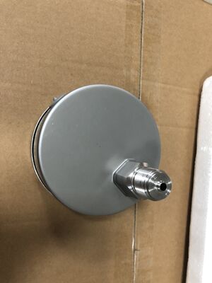 4 pollici 100 mm manometro di pressione in acciaio inossidabile resistente alle vibrazioni resistente alla corrosione senza manometro di riempimento di olio