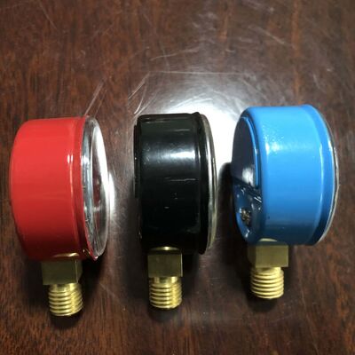 Pressometro di prova del gas da 2 pollici (50 mm) con gamma da 0 a 25 MPa e certificazione di alta precisione per sistemi a gas