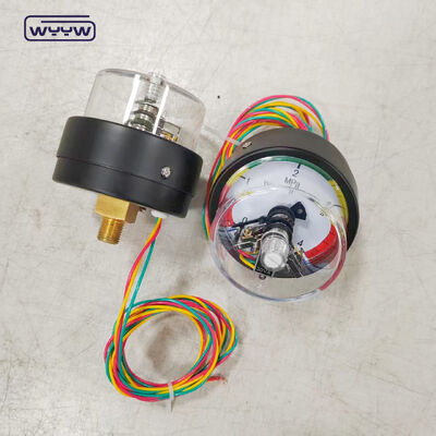 Pressometro elettrico a contatto di 63 mm con connessione posteriore e gamma di 4 MPa per applicazioni industriali