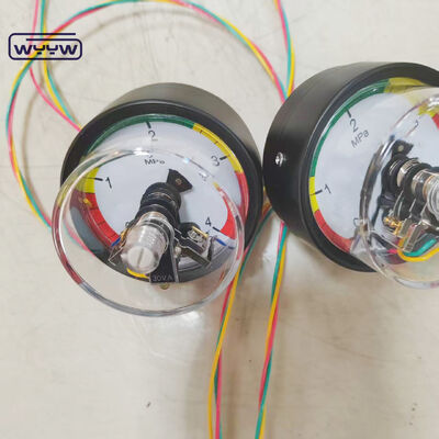 Pressometro elettrico a contatto di 63 mm con connessione posteriore e gamma di 4 MPa per applicazioni industriali