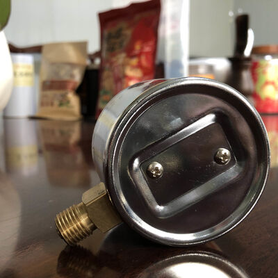 2.5" 60mm Capsule Vacuum Gauge -30 inHg / -100 kPa - Dual Scale