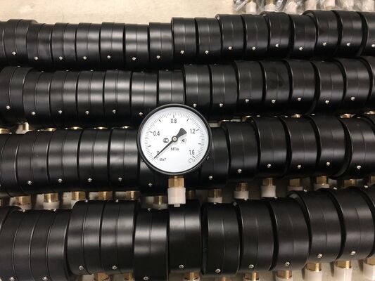 Manometro Pressione Standard Russo 100mm | Manometro Cassa Ferro Nero MPa