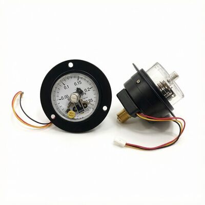 60 mm Flange assiale Pressurometro di contatto elettrico -0,05~0,25 MPa 10VA Dry-Type