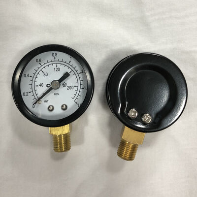 Manometro a tubo Bourdon da -40 a 140 gradi Fahrenheit, materiale del tubo in bronzo fosforoso, prestazioni offerte